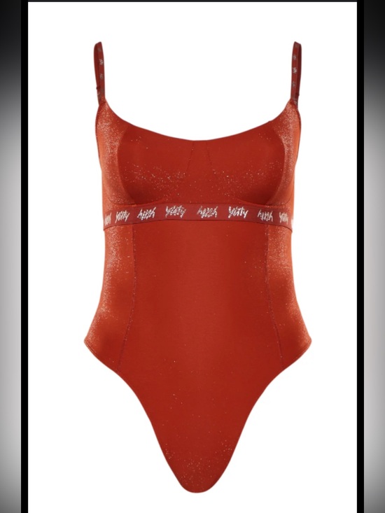 YITTY Tops - YITTY Rust Orange Shimmer One-Piece